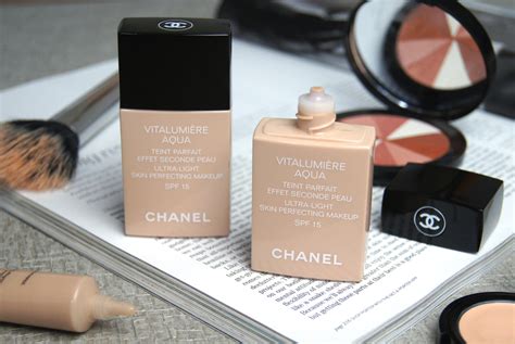 vitalumiere aqua chanel foundation|Chanel vitalumiere liquid foundation.